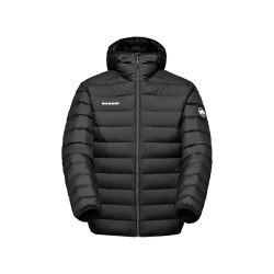 MAMMUT Waymarker 男士保暖连帽夹克 – 700蓬松保暖,防水,环保夹克, 黑色 L