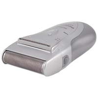 松下 日本ES3833S 便携男士电动 剃须刀 带修剪刀 干电池式带便携盒 银色
