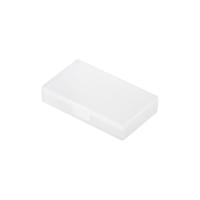 無印良品 MUJI 聚丙烯小物盒 收纳盒 首饰包 耳钉 耳环 戒指 珠宝 收纳 SS 半透明 3.7*6.3*1.2cm