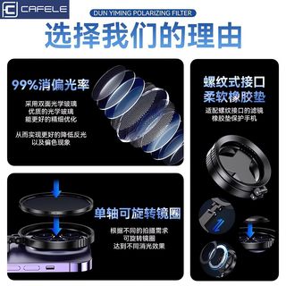 CAFELE/卡斐乐 CPL磁吸偏振镜