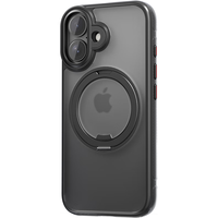 PISEN/品胜 防摔 iPhone16保护壳 支架 磁吸 暗夜黑 PC+TPU