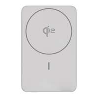 品胜2025新款3C认证可登机Magsafe卡片磁吸超薄小巧便携款无线充电宝适用iPhone17苹果15安卓华为小米 【钛