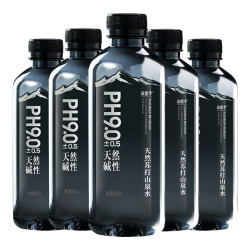 泉鼎季 天然苏打水人参枸杞弱碱性苏打水 400ml*24瓶