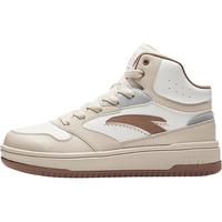 安踏 零感高帮板鞋女秋冬休闲潮流运动鞋舒适百搭耐磨高帮运动鞋女鞋