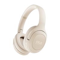 摩利奥四六级听力耳机英语四级大考试可调频FM头戴式无线专四专八46级AB级三级耳机校园收音机 顶配款-米白【蓝牙V5.3+FM降噪】 标配  耳机【FM调频】