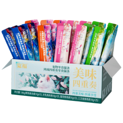 宽福 混合四拼猫条 14克*100支