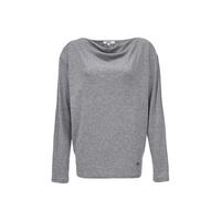 ONLY 【一字船领】2025秋季优雅松弛宽松落肩长袖T恤女