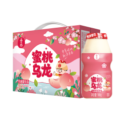 吾尚 蜜桃乌龙乳酸菌100g*20瓶