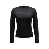 VERO MODA 【拼接设计】冬半透半高领拼接百搭时尚莱赛尔打底衫高级感