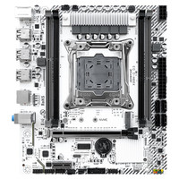 精粤 X99M-G D3 主板 至强E5-2666V3/2696V3/2680V4/2678V3 多开游戏台式机主板