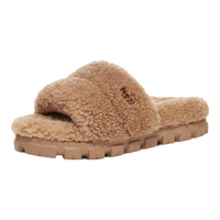 UGG 女士舒适休闲纯色平底露趾拖鞋 1130838 栗色 36