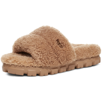 UGG 女士舒适休闲纯色平底露趾拖鞋 1130838 栗色 37