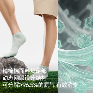蕉下 Beneunder袜子男士6双装棉质防臭四季短袜吸汗抗菌休闲袜