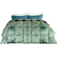 西川（NISHIKAWA）法国米卢斯美术馆典藏设计95%波兰绒莱赛尔面料白鹅绒被 绿色（充绒量300g） 220*240cm