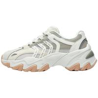 FILA 斐乐 HERITAGE-FHT系列 Sofia 女子休闲运动鞋 F12W134159F-WS 白沙/银灰色 39