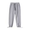 JEANSWEST CLUB裤子男卫裤韩版潮流休闲裤运动裤春秋束脚宽松百搭显瘦 麻灰 L 