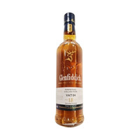 Glenfiddich 18年VAT4 单一麦芽威士忌 47.8%vol 700ml（裸瓶）