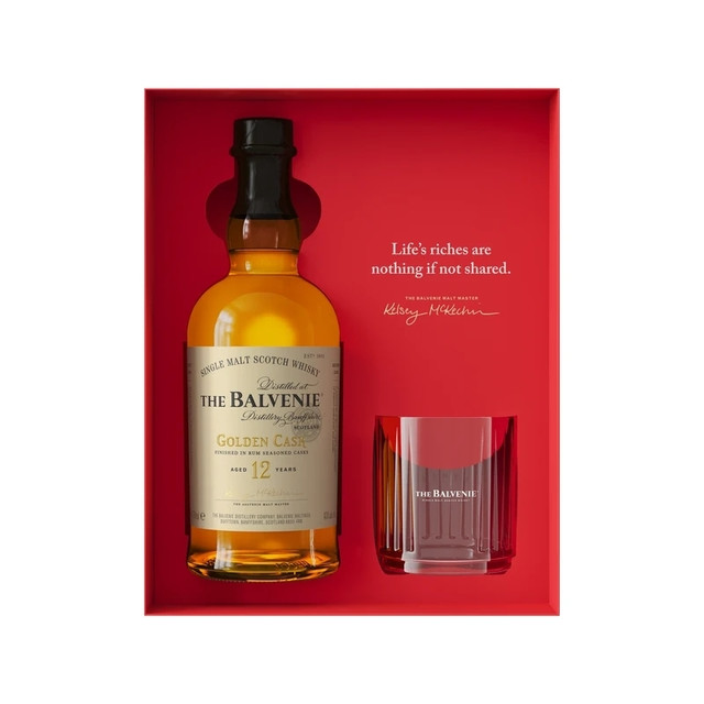 百富 12年黄金桶 单一麦芽苏格兰威士忌 43%vol 700ML 新年礼盒装