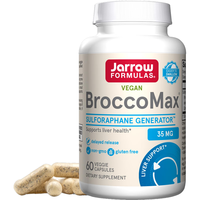 Jarrow FORMULAS 复合维生素 BroccoMax 萝卜硫素 西兰花 黑芥子酶 35mg 60粒 x 1件装