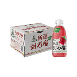 元气森林 天山爷爷 新疆甜石榴复合果蔬汁饮品 400ml*15瓶
