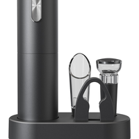 京东京造电动红酒开瓶器充电式全自动开红酒启瓶器倒酒器底座套装