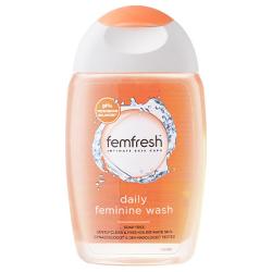 芳芯 英国femfresh芳芯洗护私处洗护液女性日常护理4支装