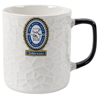 华青格陶瓷杯马克杯高颜值情侣水杯创意办公室女士喝水杯咖啡杯子礼物