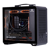 玩嘉WJCOOLMANT02黑色手提小机箱MATX紧凑型台式机240水冷电脑ITX桌面mini便携式游戏主机箱