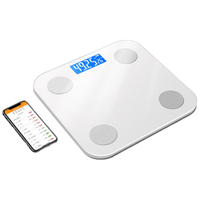移动端、京东百亿补贴：易简 体重秤家用小型耐用精准充电电子秤测人体高精准体脂称减肥秤 APP互连+送皮尺