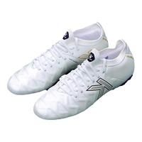 KELME/卡尔美小牛皮MG足球鞋男透气短钉系带学生比赛圆钉球鞋成人 白色 41