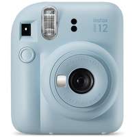 富士 instax立拍立得 一次成像相机 mini12 单机（绣球蓝）