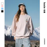 bosie AGENDER 伯喜25年秋季联名卡通绣花套头卫衣男