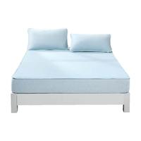 富安娜 凉席床笠款夏天凉感冰糕席可水洗软席子凉席三件套2024