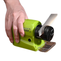 迪普尔电动磨刀器便携迷你全自动菜刀磨刀石厨房多功能金刚石悦创磨刀机 【轻巧方便-3秒磨刀】电动磨刀器