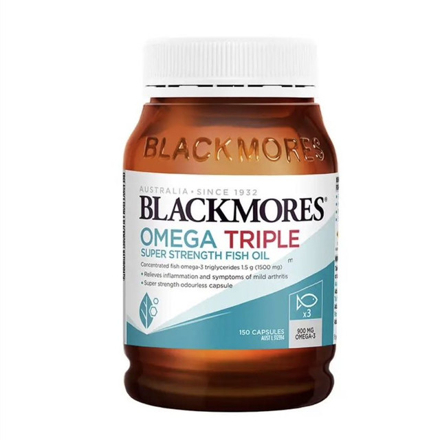 澳佳宝 深海鱼油软胶囊3倍高浓度150粒*1瓶