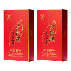 武夷星 乌龙茶茗韵武夷岩茶大红袍一级500g盒装武夷山茶叶