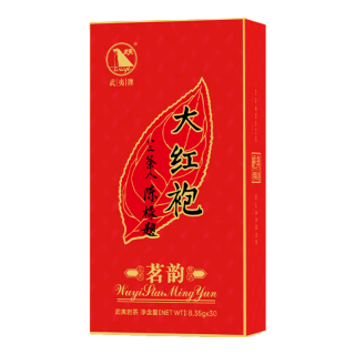 PLUS会员：武夷星 乌龙茶茗韵武夷岩茶大红袍一级250g中火盒装武夷山茶叶