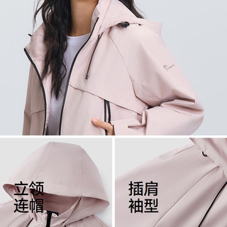 森马 中国国家地理系列防风三防插肩袖夹克 红色调00366 2XL