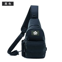 顿巴纵队 男士多功能单肩骑行胸包 007#