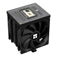 利民 BA120 VISION爆裂刺客视界版 2.4寸数显屏 单塔双风扇6热管风冷散热器 BA120