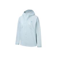 ANTA 安踏 水壳LT冲锋衣丨大地之壳单层轻质冲锋衣女款春季防风户外登山外套 轻晴蓝-2