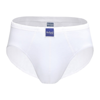 BYFORD/百富男士三角内裤弹力中腰棉四季款男生裤头男裤衩精梳棉MW902 MW902白色 L