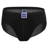 BYFORD/百富男士三角内裤弹力中腰棉四季款男生裤头男裤衩精梳棉MW902 MW902黑色 XL