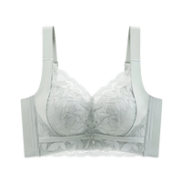 浪莎内衣女小胸聚拢性感蕾丝文胸显大上托防下垂无钢圈收副乳聚拢胸罩
