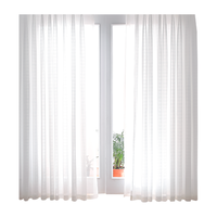 雷纳丝格精品窗帘窗纱白纱纱帘阳台遮阳纱窗透光不透人绣花纱 幻影纱 价格