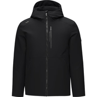 海澜之家（HLA）羽绒服男【曾舜晞同款】石墨烯外套男冬HWRAJ4W090A 黑色90 L 175/92A 137~150斤