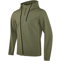 斯凯奇(Skechers)Skechers运动冲锋衣2023男款防水连帽外套加绒保暖运动服 P423M151-01DN雀仔石绿 XXL