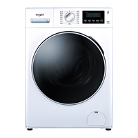 Whirlpool 惠而浦 滚筒洗衣机全自动 10公斤大容量 护色高温随心洗 深层除菌螨 变频电机 EWFC406120RW