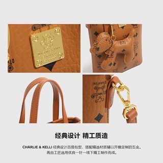CHARLIE&KELLI 女士手拿包 棕色