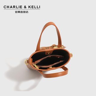 CHARLIE&KELLI 女士手拿包 棕色